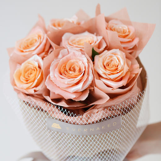 限定「软绵绵的爱」微光玫瑰花束 商品图2