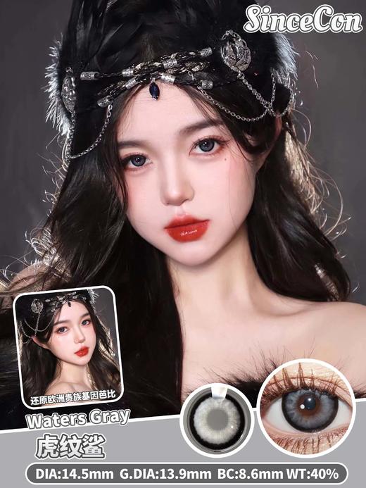 【小红书推荐款】Sincecon虎纹鲨,直径14.5，着色13.9， 99/一副，138/两副，178/三副 商品图6