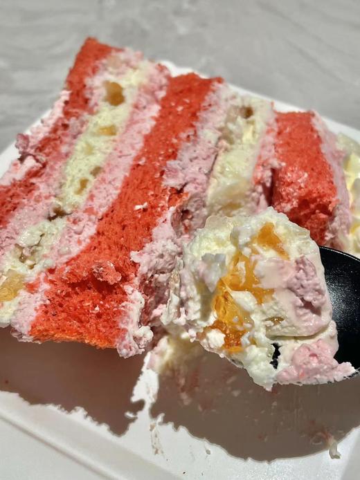 四寸红丝绒树莓桃胶蛋糕 商品图13