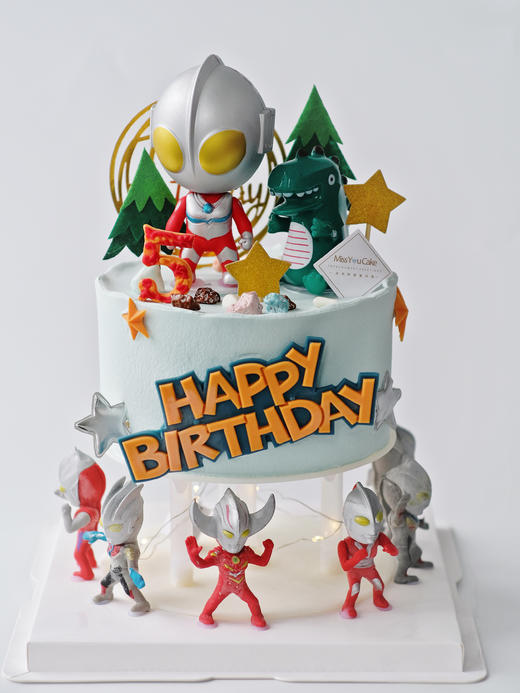 悬浮裸蛋糕 - 奥特曼 商品图0