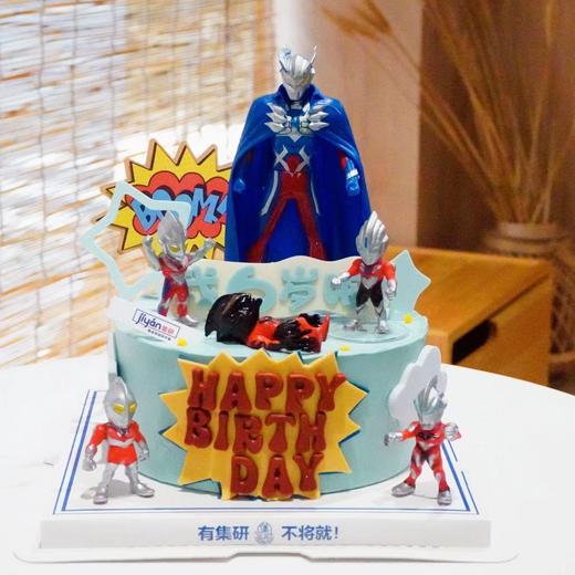 小男孩的喜爱~奥特曼蛋糕 商品图0