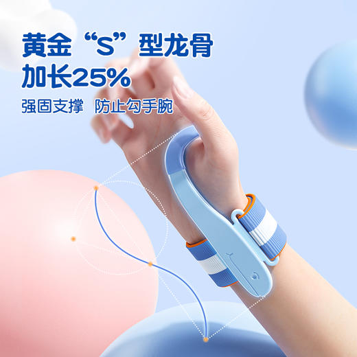 猫太子防勾腕矫正器小学生握笔姿势矫正初学者握笔器学写字勾手腕内钩固定器纠正控笔训练神器 商品图2