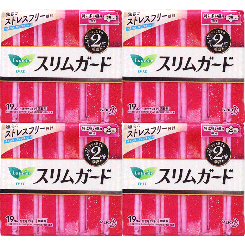 KJ 花王卫生巾 乐而雅系列25cm*19片