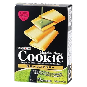 90g三立抹茶味夹心饼干