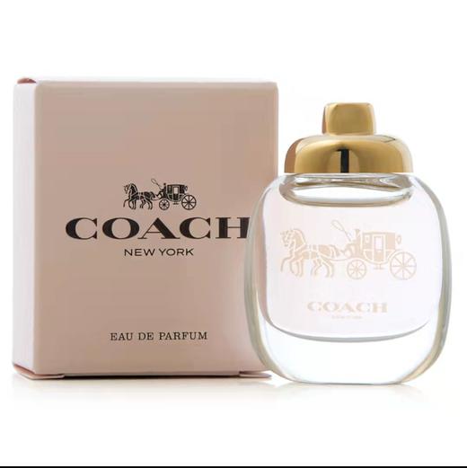 【门店直发 支持同城配送】Coach蔻驰同名new york时尚经典马车同名花馥蕊嫣韵女士浓香水/纽约男士淡香水4.5ml 商品图5