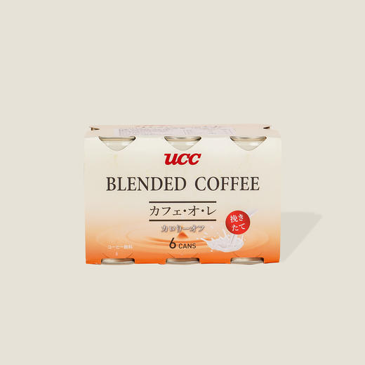 悠诗诗单品焙煎牛奶咖啡饮料(六罐装) 1110g 商品图0