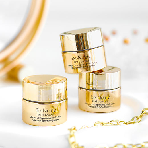 极地花精粹~雅诗兰黛白金面霜 花菁萃紧颜精华乳霜7ml/15ml 小样 商品图3