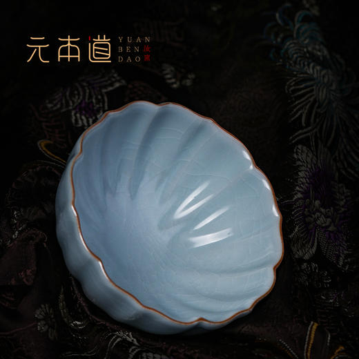 元本道儒器冬青汝窑茶杯开片可养主人杯单杯功夫茶杯 商品图6