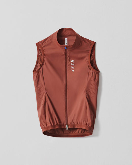 MAAP 女士 Draft Team Vest Henna 骑行马甲 商品图1