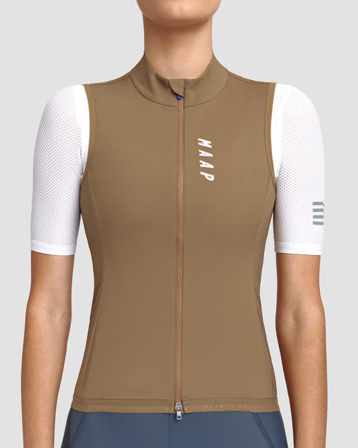 MAAP 女士 Draft Team Vest Otter 骑行马甲 商品图3