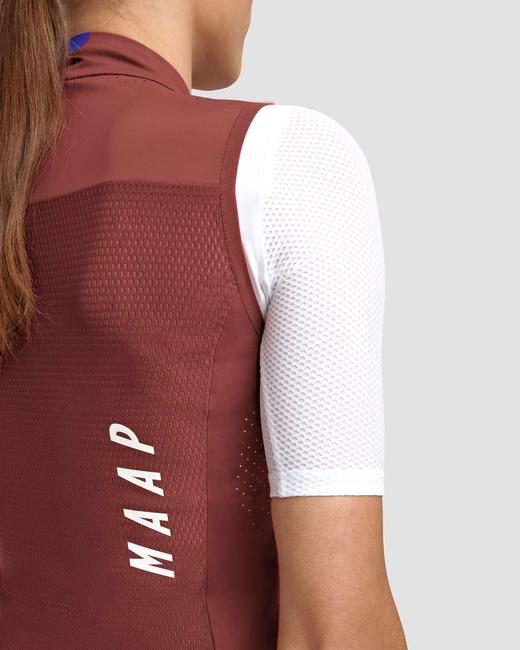 MAAP 女士 Draft Team Vest Henna 骑行马甲 商品图4