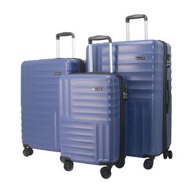 银座热销大容量拉链箱9399-20/24/28三件套箱