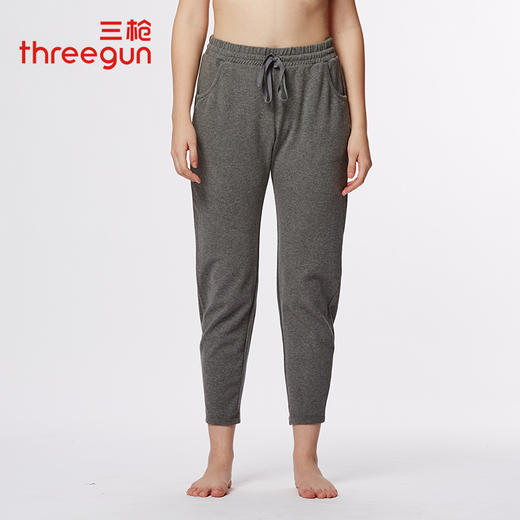 Threegun三枪 【爽滑密棉】女士家居长裤睡裤-60608B011 商品图2