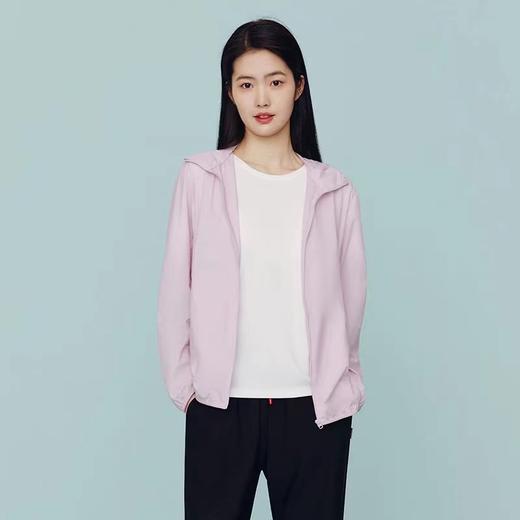 Threegun三枪 【防晒】连帽皮肤衣拉链开衫女士上衣-82144A011 商品图1