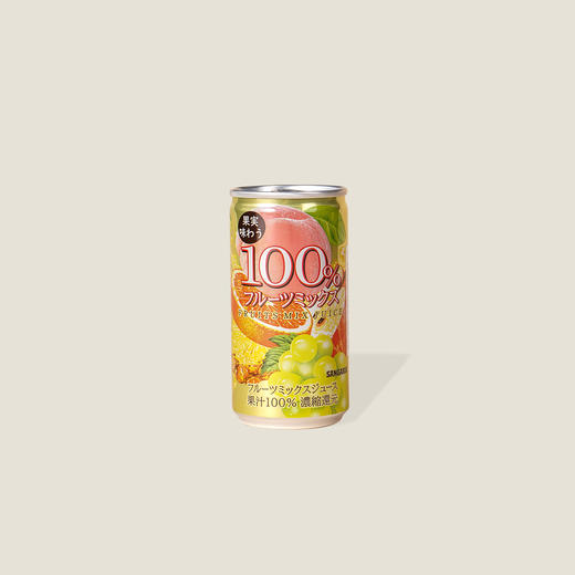 桑戈利亚罐装混合水果味饮料190g 商品图0