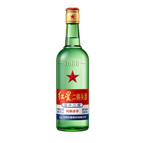 红星二锅头酒52度 500ml