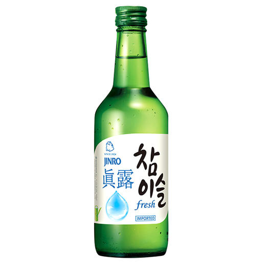 新真露竹炭酒360ml 商品图0