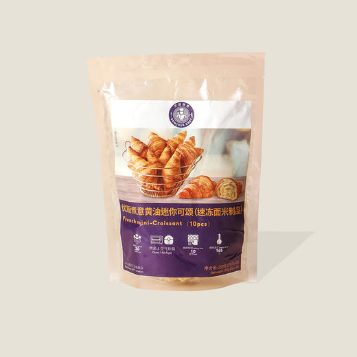 优厨煮意黄油迷你可颂 250g 商品图0