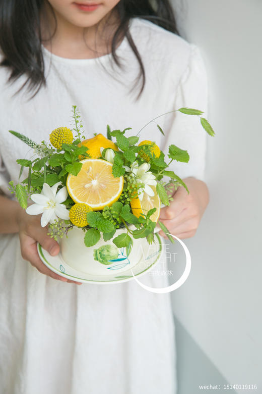 柠檬薄荷夜来香咖啡杯花 商品图2