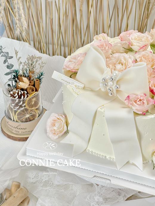 【1002】翻糖蝴蝶结泡泡玫瑰 商品图2