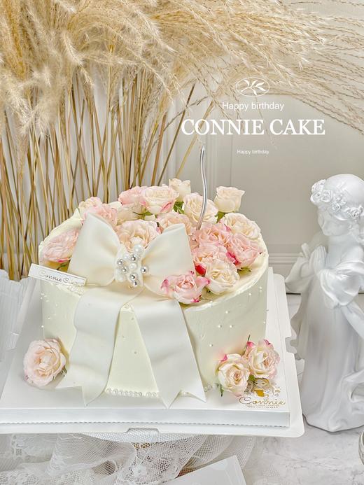 【1002】翻糖蝴蝶结泡泡玫瑰 商品图1