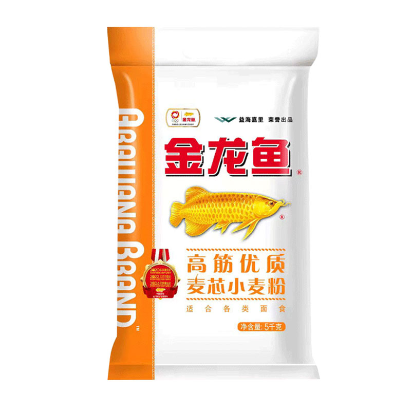 金龙鱼高筋优质麦芯小麦粉5kg