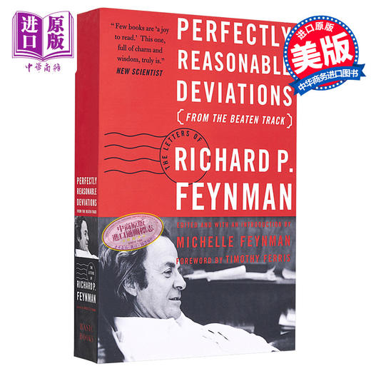预售 【中商原版】不休止的鼓声 理查德·费曼 英文原版 Perfectly Reasonable Deviations From the Beaten Track 1965诺贝尔物理学奖得主 商品图0