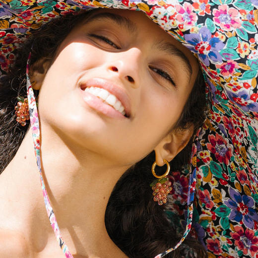 北京仓｜Annele-Raspberry-树莓 果冻 耳环［芬兰设计师］ 商品图8