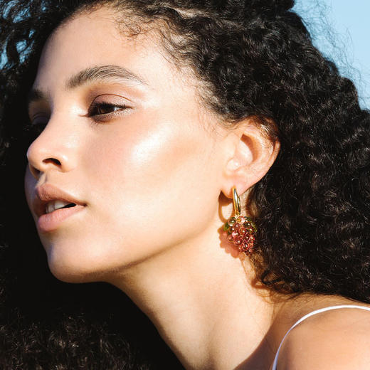 北京仓｜Annele-Raspberry-树莓 果冻 耳环［芬兰设计师］ 商品图6