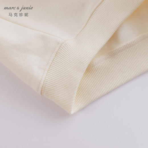 马克珍妮秋装新款 男女童兔子拼色纯棉卫衣 儿童上衣221891 商品图4