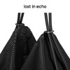 [福利价]lost in echo 环保尼龙布三角大号tote包大容量两用斜挎包手拎包 商品缩略图4