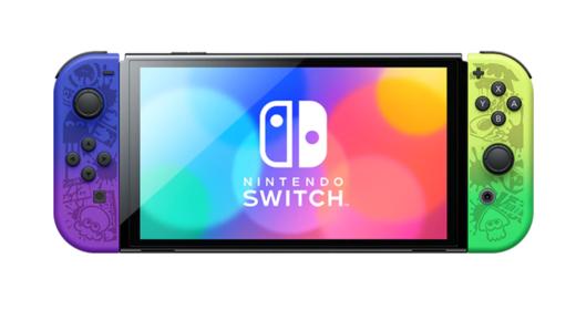 Switch主机 OLED 任天堂掌上游戏机 喷射战士限定版 商品图4