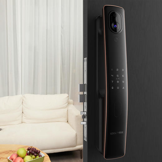 2026【鹿客员工内购】指静脉大屏猫眼锁S50M Pro 琥珀金/深空灰 商品图7