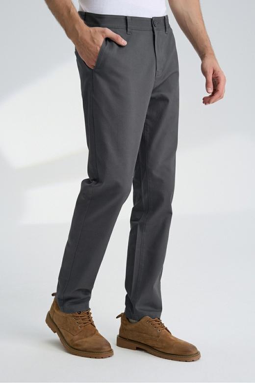 请仓库不退换 NAUTICA/诺帝卡男装秋冬新品商务棉氨绒感微弹直筒休闲裤，货号PO2311 商品图6