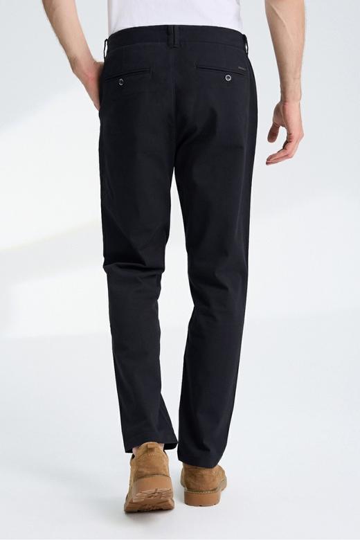 请仓库不退换 NAUTICA/诺帝卡男装秋冬新品商务棉氨绒感微弹直筒休闲裤，货号PO2311 商品图2