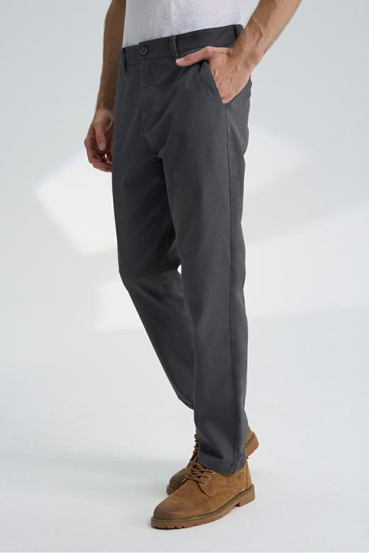 请仓库不退换 NAUTICA/诺帝卡男装秋冬新品商务棉氨绒感微弹直筒休闲裤，货号PO2311 商品图5