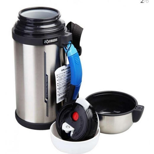 象印ZOJIRUSHI不锈钢真空保温瓶大容量户外旅行车载水壶保温杯 2000ml 商品图1
