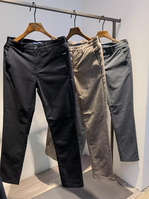 请仓库不退换 NAUTICA/诺帝卡男装秋冬新品商务棉氨绒感微弹直筒休闲裤，货号PO2311 商品图0