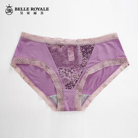 皇家丽美中腰性感网纱棉质底裆内裤ZYMM-K1