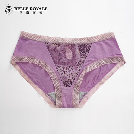 皇家丽美中腰性感网纱棉质底裆内裤ZYMM-K1 商品图0