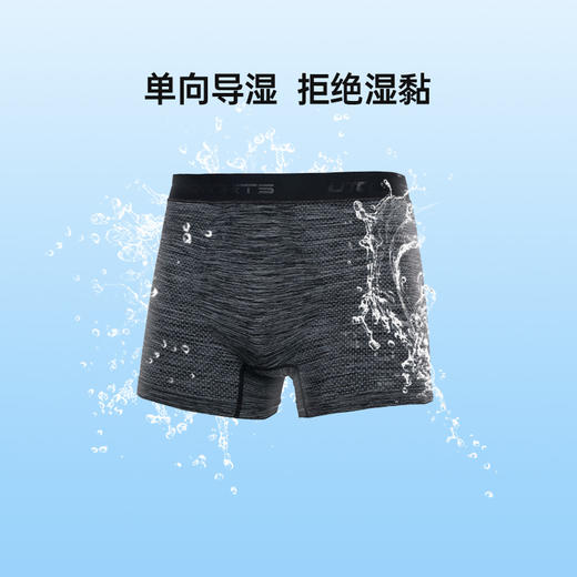 UTO/悠途男女效能款户外运动透气排汗吸湿快干跑步内裤【2条装】 商品图2