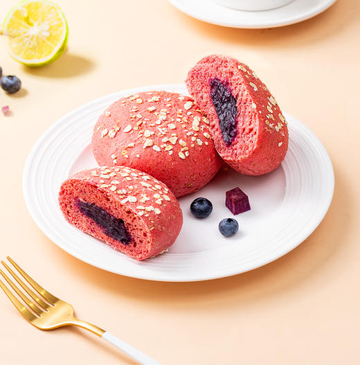 【掌柜好物】顺丰「低脂粗粮代餐」七年五季全麦欧包 巧克力/红豆沙/红丝绒/蓝莓巧克力欧包 健康面包零食 商品图13