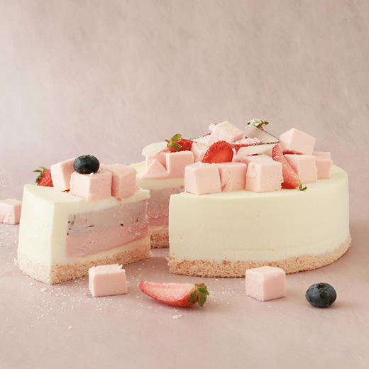 8英寸｜双莓芝士+198元当季花束 商品图3