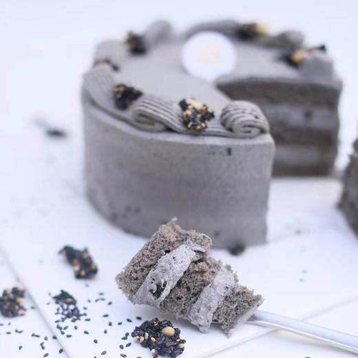 8英寸｜黑芝麻蛋糕《上海味道III》+198元当季花束 商品图3