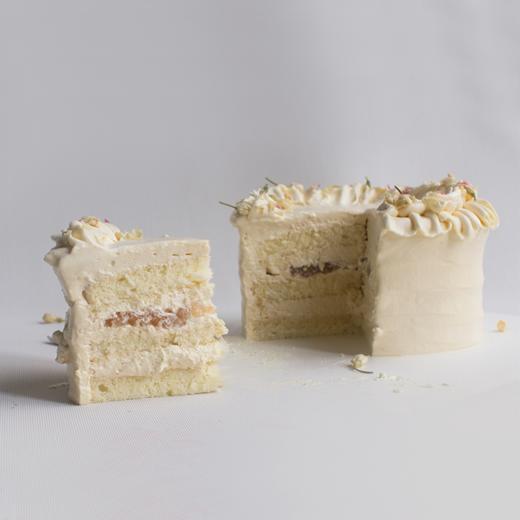 8英寸｜「恋 · 茉莉」奶油蛋糕+198元当季花束 商品图1