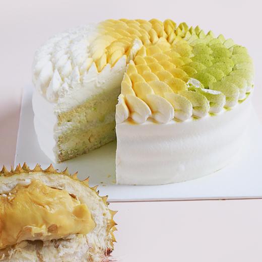 8英寸｜「榴恋时光」榴莲蛋糕+198元当季花束 商品图4