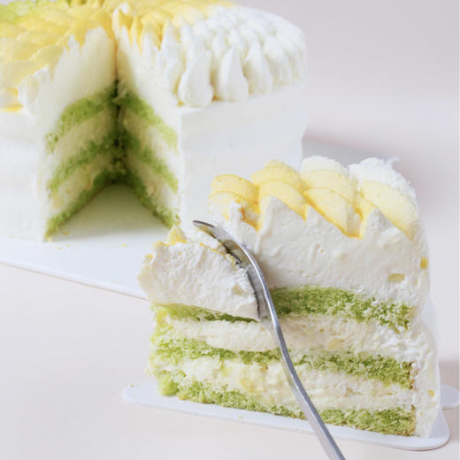 8英寸｜「榴恋时光」榴莲蛋糕+198元当季花束 商品图9