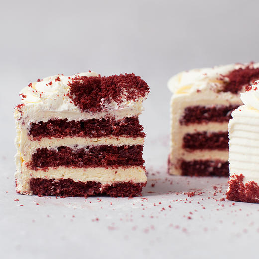 8英寸｜红丝绒+198元当季花束 商品图2