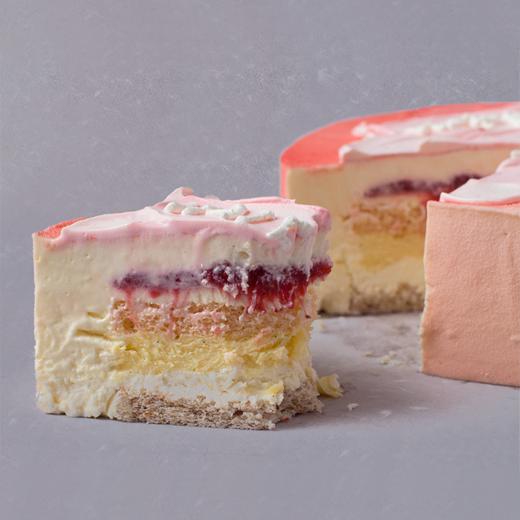 8英寸｜草莓云芝士（可定制字母）+198元当季花束 商品图1