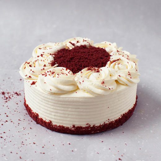 8英寸｜红丝绒+198元当季花束 商品图0